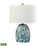 Offshore 22'' High 1-Light Table Lamp - Blue - Includes LED Bulb H0019-8552-LED Elk Home