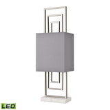 Marstrand 30'' High 1-Light Table Lamp - Satin Nickel - Includes LED Bulb H0019-8556-LED Elk Home