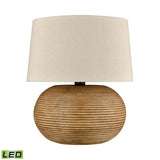 Terran 22'' High 1-Light Outdoor Table Lamp - Natural - Includes LED Bulb H0019-8560-LED Elk Home