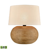 Terran 22'' High 1-Light Outdoor Table Lamp - Natural - Includes LED Bulb H0019-8560-LED Elk Home