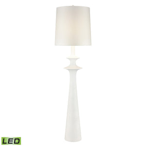 Erica 76'' High 1-Light Floor Lamp - Dry White - Includes LED Bulb H0019-9482-LED Elk Home