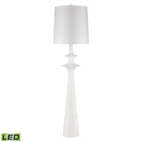 Erica 76'' High 1-Light Floor Lamp - Dry White - Includes LED Bulb H0019-9482-LED Elk Home