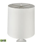 Erica 76'' High 1-Light Floor Lamp - Dry White - Includes LED Bulb H0019-9482-LED Elk Home