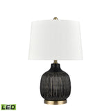 Knighton 24'' High 1-Light Table Lamp - Antique Black - Includes LED Bulb H0019-9492-LED Elk Home