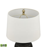 Knighton 24'' High 1-Light Table Lamp - Antique Black - Includes LED Bulb H0019-9492-LED Elk Home