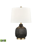 Knighton 24'' High 1-Light Table Lamp - Antique Black - Includes LED Bulb H0019-9492-LED Elk Home