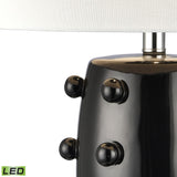 Torny 25'' High 1-Light Table Lamp - Black - Includes LED Bulb H0019-9500-LED Elk Home