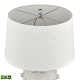 Torny 28'' High 1-Light Table Lamp - White - Includes LED Bulb H0019-9501-LED Elk Home