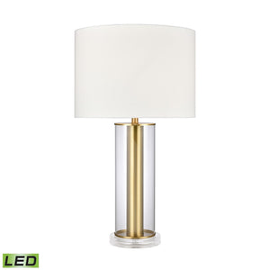 Tower Plaza 26'' High 1-Light Table Lamp - Clear - Includes LED Bulb H0019-9507-LED Elk Home