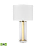 Tower Plaza 26'' High 1-Light Table Lamp - Clear - Includes LED Bulb H0019-9507-LED Elk Home