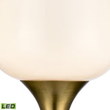 Finch Lane 20'' High 1-Light Table Lamp - Satin Gold - Includes LED Bulb H0019-9510-LED Elk Home