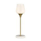 Finch Lane 20'' High 1-Light Table Lamp - Satin Gold H0019-9510 Elk Home