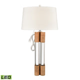 Island Gate 37'' High 1-Light Table Lamp - Clear - Includes LED Bulb H0019-9515-LED Elk Home