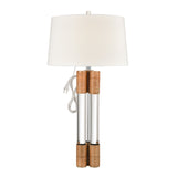 Island Gate 37'' High 1-Light Table Lamp - Clear H0019-9515 Elk Home