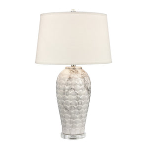 Causeway Waters 31'' High 1-Light Table Lamp - White H0019-9542 Elk Home