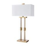 Roseden Court 34'' High 1-Light Table Lamp - Aged Brass H0019-9567 Elk Home