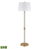 Roseden Court 62'' High 1-Light Floor Lamp - Aged Brass - Includes LED Bulb H0019-9569-LED Elk Home