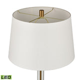 Roseden Court 62'' High 1-Light Floor Lamp - Aged Brass - Includes LED Bulb H0019-9569-LED Elk Home