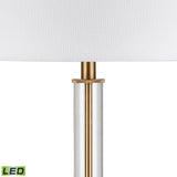 Roseden Court 62'' High 1-Light Floor Lamp - Aged Brass - Includes LED Bulb H0019-9569-LED Elk Home