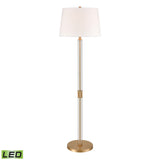 Roseden Court 62'' High 1-Light Floor Lamp - Aged Brass - Includes LED Bulb H0019-9569-LED Elk Home