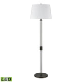 Roseden Court 62'' High 1-Light Floor Lamp - Black - Includes LED Bulb H0019-9569B-LED Elk Home