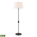 Roseden Court 62'' High 1-Light Floor Lamp - Black - Includes LED Bulb H0019-9569B-LED Elk Home