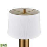 Elishaw 30'' High 1-Light Table Lamp - Aged Brass - Includes LED Bulb H0019-9574-LED Elk Home