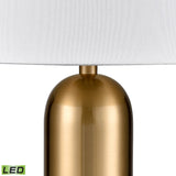 Elishaw 30'' High 1-Light Table Lamp - Aged Brass - Includes LED Bulb H0019-9574-LED Elk Home