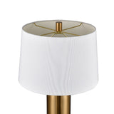 Elishaw 30'' High 1-Light Table Lamp - Aged Brass H0019-9574 Elk Home