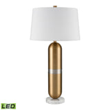 Pill 34'' High 1-Light Table Lamp - Aged Brass - Includes LED Bulb H0019-9575-LED Elk Home