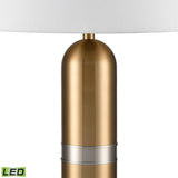 Pill 34'' High 1-Light Table Lamp - Aged Brass - Includes LED Bulb H0019-9575-LED Elk Home