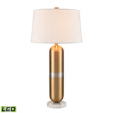 Pill 34'' High 1-Light Table Lamp - Aged Brass - Includes LED Bulb H0019-9575-LED Elk Home