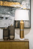 Pill 34'' High 1-Light Table Lamp - Aged Brass H0019-9575 Elk Home