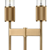 Beaconsfield 32'' High 2-Light Desk Lamp - Aged Brass H0019-9578 Elk Home