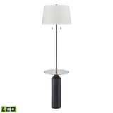 Shelve It 65'' High 2-Light Floor Lamp - Matte Black - Includes LED Bulbs H0019-9584-LED Elk Home