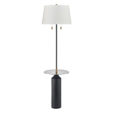 Shelve It 65'' High 2-Light Floor Lamp - Matte Black H0019-9584 Elk Home