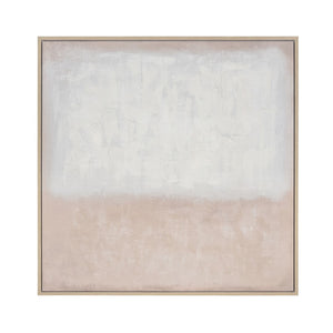 White Colorfield Abstract Framed Wall Art H0026-10459 Elk Home