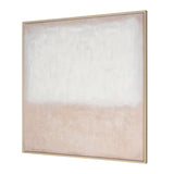 White Colorfield Abstract Framed Wall Art H0026-10459 Elk Home