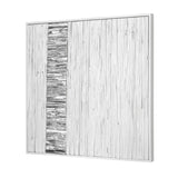 Stripe Wood Dimensional Wall Art - White H0036-9737 Elk Home