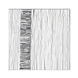 Stripe Wood Dimensional Wall Art - White H0036-9737 Elk Home