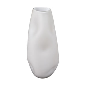 Dent Vase - Small White H0047-10986 Elk Home