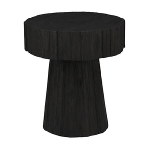 Minato Accent Table - Shou Sugi Ban H0075-10250 Elk Home