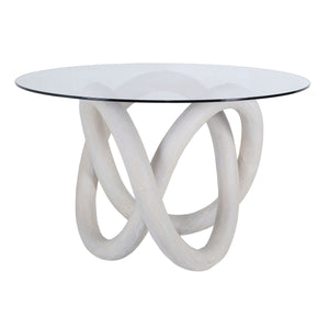 Knotty Dining Table - White H0075-9439 Elk Home