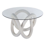 Knotty Dining Table - White H0075-9439 Elk Home