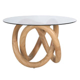 Knotty Dining Table - Natural H0075-9445 Elk Home