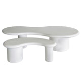 Stella Coffee Table - Plaster White H0115-11471 Elk Home