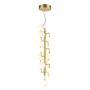 Keir 8'' Wide 13-Light Chandelier - Gold H018-7246 Elk Home