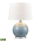 Culland 22'' High 1-Light Table Lamp - Blue - Includes LED Bulb H019-7222-LED Elk Home