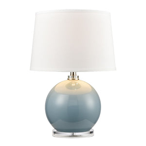 Culland 22'' High 1-Light Table Lamp - Blue H019-7222 Elk Home