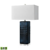 Easdale 30'' High 1-Light Table Lamp - Navy - Includes LED Bulb H019-7223-LED Elk Home